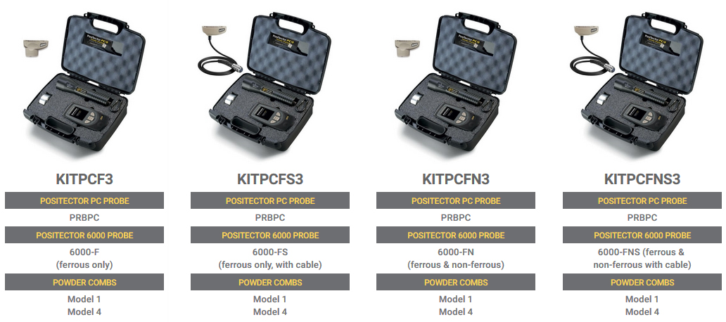 PosiTector Powder Inspection Kits